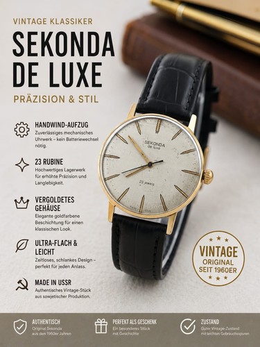 Armbanduhr sekonda luxe - armbanduhr, de