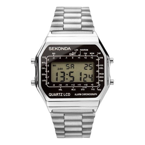 Sekonda herren silberfarbene - herren,
