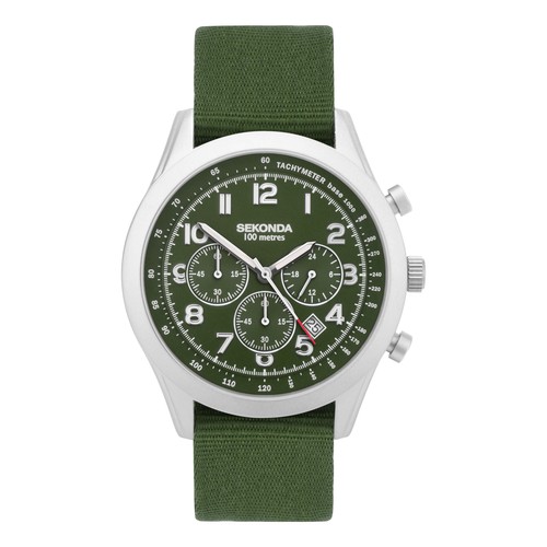 Sekonda herren militär stil - sekonda,
