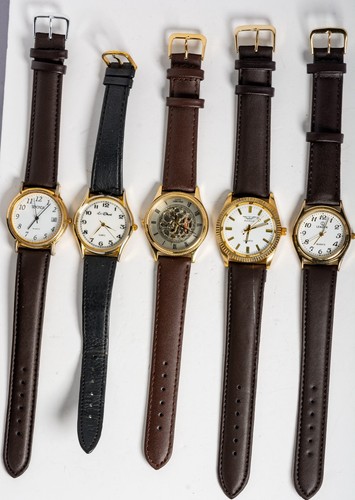 Restposten herren quarz - 5x,
