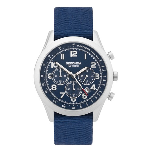 Sekonda herren militär stil - militär,