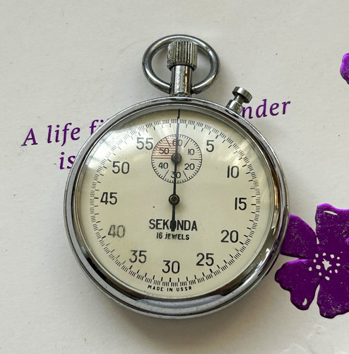 Sekonda mechanische stoppuhr - mechanische,
