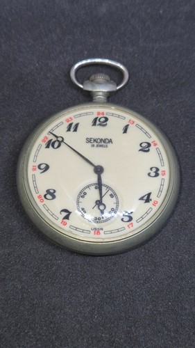 Vintage sekonda taschenuhr - 1.,