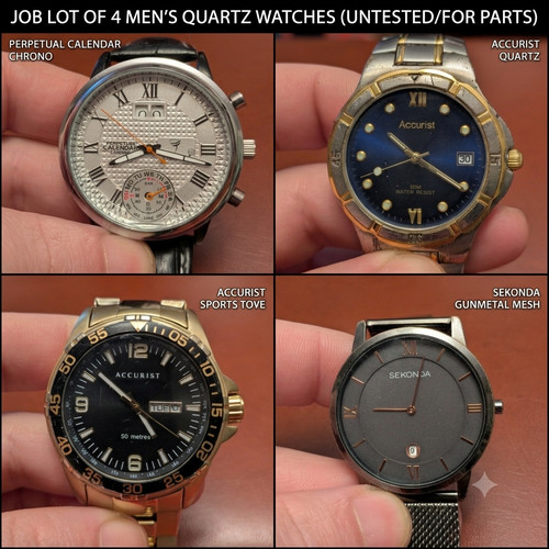 Lot mens watches accurist - lot,