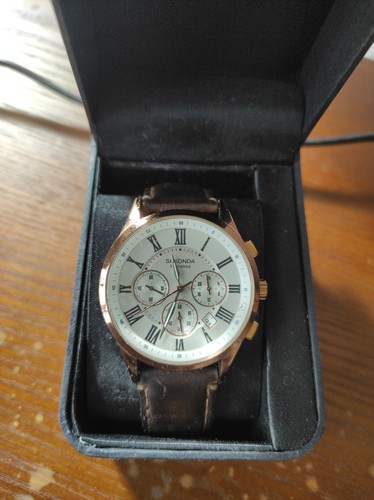 Sekonda herrenuhr leder - sekonda,