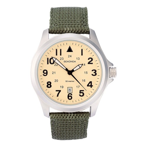 Sekonda herren grünes - sekonda,