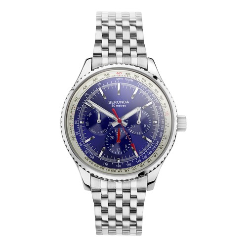 Sekonda herren silberfarbene - herren,