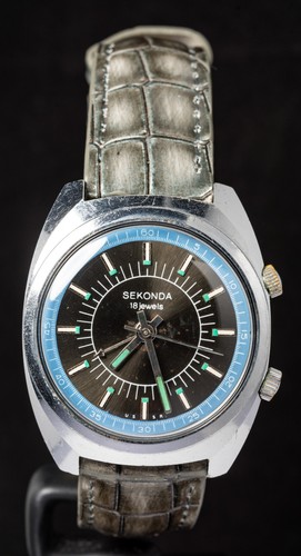Sekonda ussr alarm - sekonda, bicolor