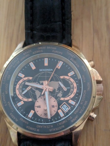 Sekonda herren weltzeituhr - sekonda,