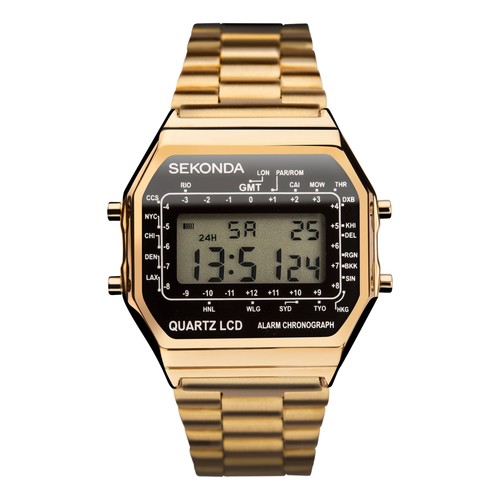 Sekonda herren goldfarbene - sekonda,