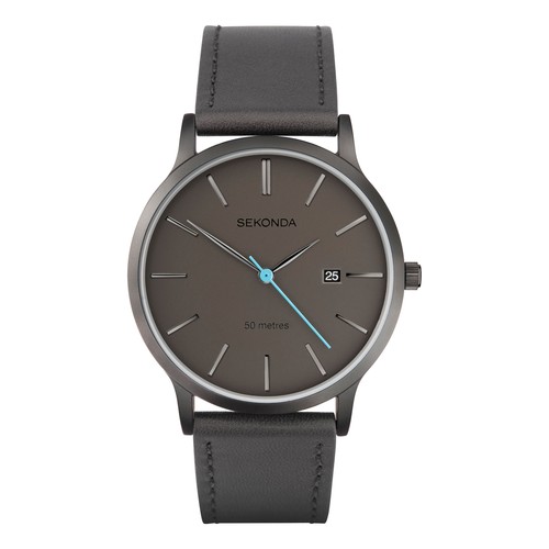Sekonda herren dunkelgrau - sekonda,